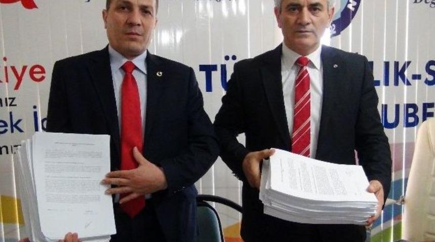 Manisa&rsquo;da Toplanan Beş Bin İmza Ankara&rsquo;ya G&ouml;nderildi