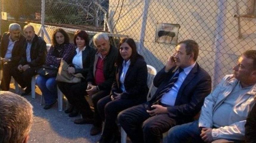 Eş Başkanlar Mutlu Ve T&uuml;rk, &rsquo;&ccedil;adır Otogarını&rsquo; Ziyaret Eti