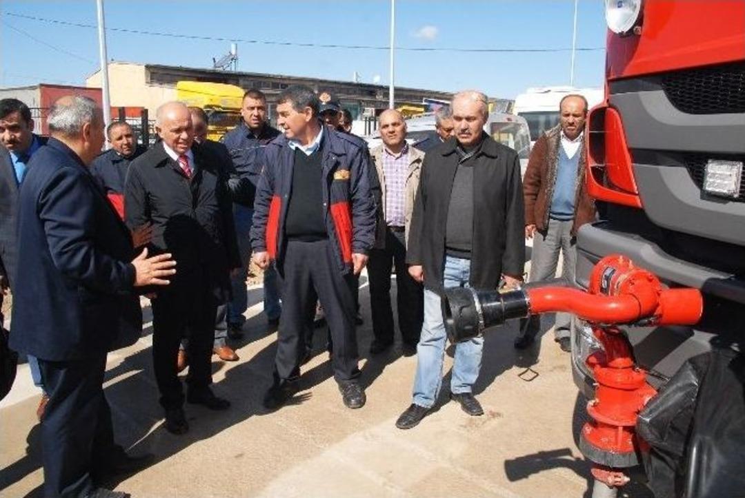 Başkan &Ccedil;alışkan, Yeni İtfaiye M&uuml;d&uuml;rl&uuml;ğ&uuml; Binasını İnceledi