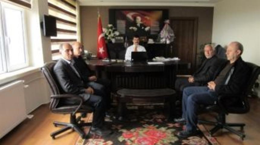 Ziraat Odası&rsquo;ndan, Kaymakam Sel&ccedil;uk Yosunkaya&rsquo;ya Ziyaret
