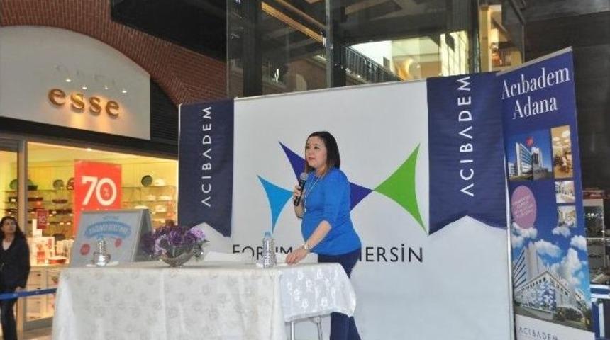 Forum Mersin Ziyaret&ccedil;ilerine Sağlıklı Beslenme Anlatıldı