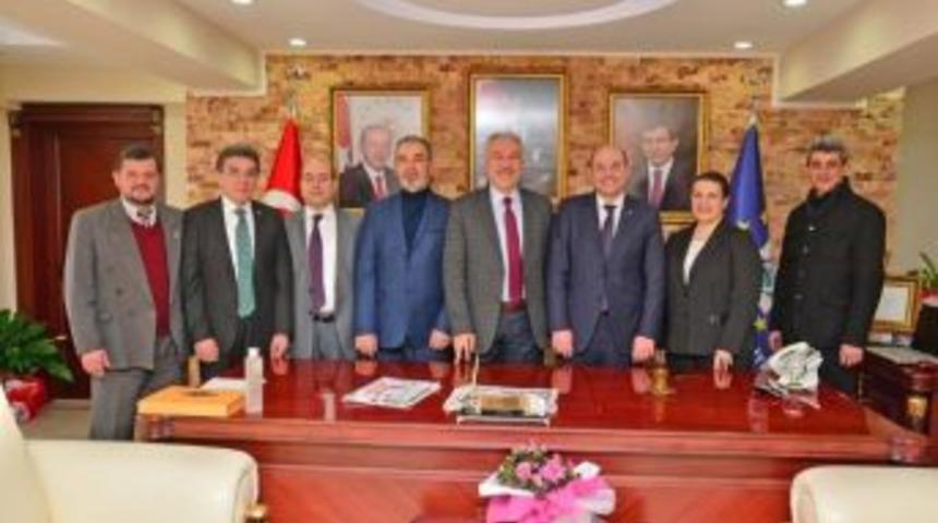 Başkan&rsquo;a Ak Parti&rsquo;den Ziyaret