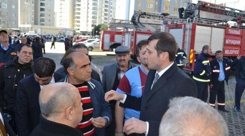 Bina Yangını Paniğe Neden Oldu