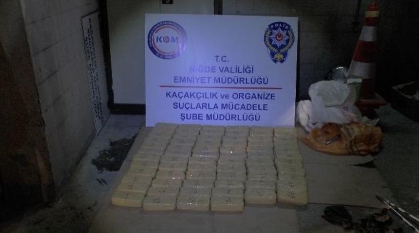 &Ccedil;orap İ&ccedil;inden 35 Kilo Eroin &Ccedil;ıktı