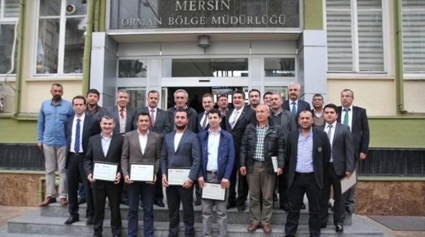 Mersin Orman B&ouml;lge M&uuml;d&uuml;r&uuml; Baca, Kerestecilerle Buluştu
