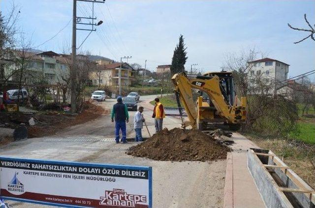 Suadiye’de Yağmursuyu Izgara Çalışması