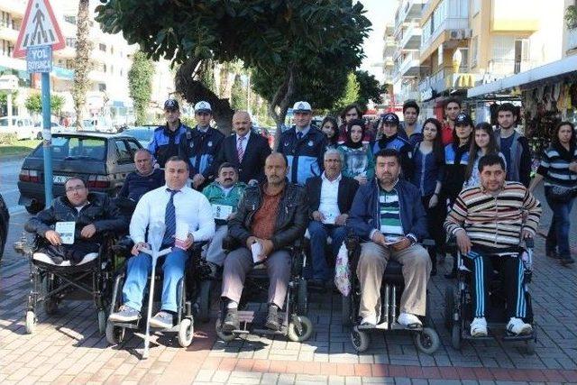 Alanya’da Engelsiz Trafik Projesi Saha Uygulaması Başladı