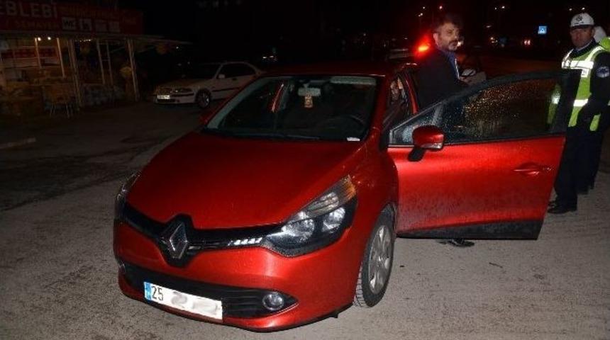 &Ccedil;alıntı Kaydı Bulunan Ara&ccedil;la Pts&rsquo;ne Takılınca Yakalandılar