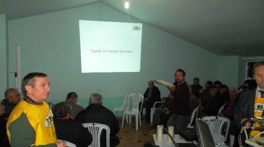 Temacılar Malkara&rsquo;da &rsquo;&ccedil;evre Sorunları&rsquo; Paneli D&uuml;zenledi