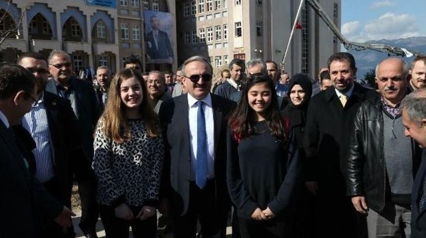 Karaloğlu Kestel&rsquo;de Okul Temeli Attı