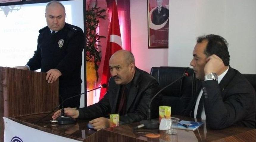 Su&ccedil;un Oluşumunu Engelleme Toplantısı Yapıldı