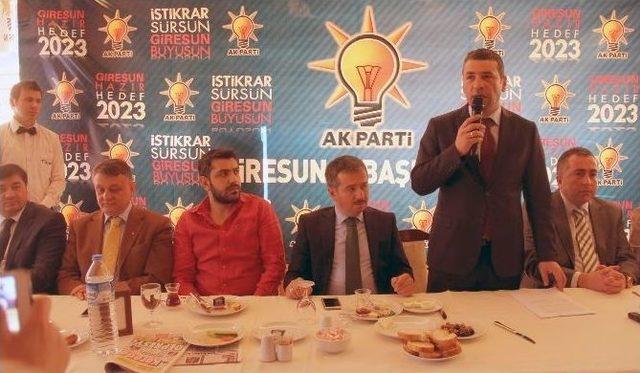 Giresun Ak Parti’de Milletvekili Aday Adayları Tanıtıldı