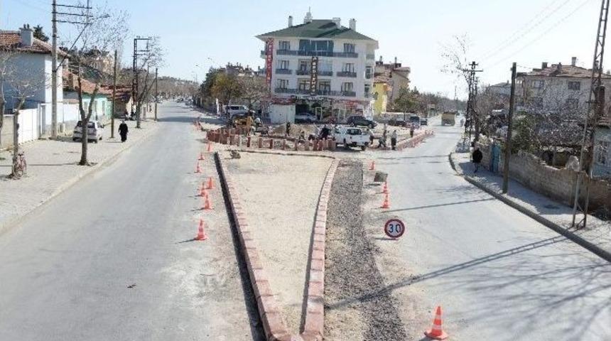 Meram&rsquo;da Kavşak D&uuml;zenleme &Ccedil;alışması