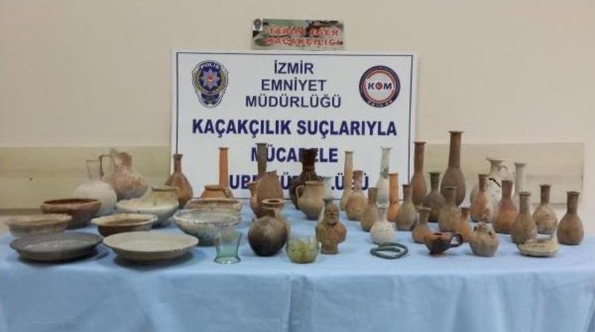 İzmir'de Tarihi Eser Operasyonu