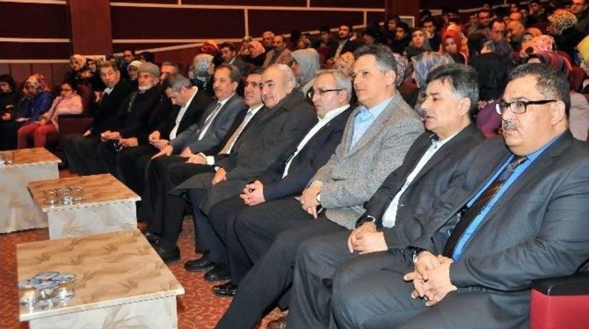 Akşehir&rsquo;de Vakkasoğlu&rsquo;ndan Konferans