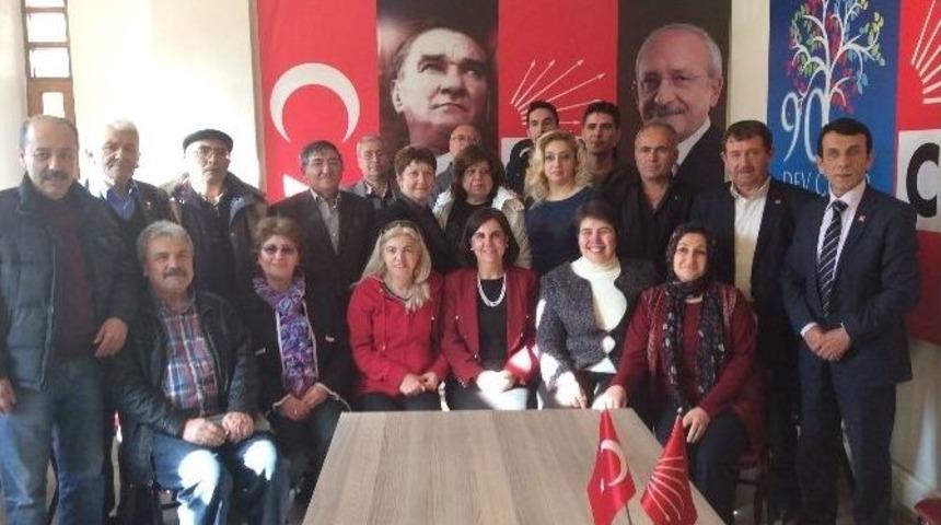 Chp Eskişehir Aday Adayı Usluer K&uuml;tahya &Ouml;rg&uuml;tleriyle Buluştu