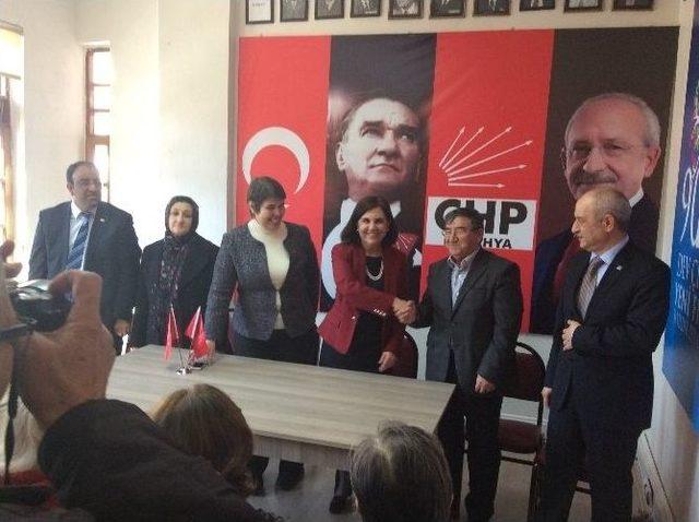 Chp Eskişehir Aday Adayı Usluer Kütahya Örgütleriyle Buluştu