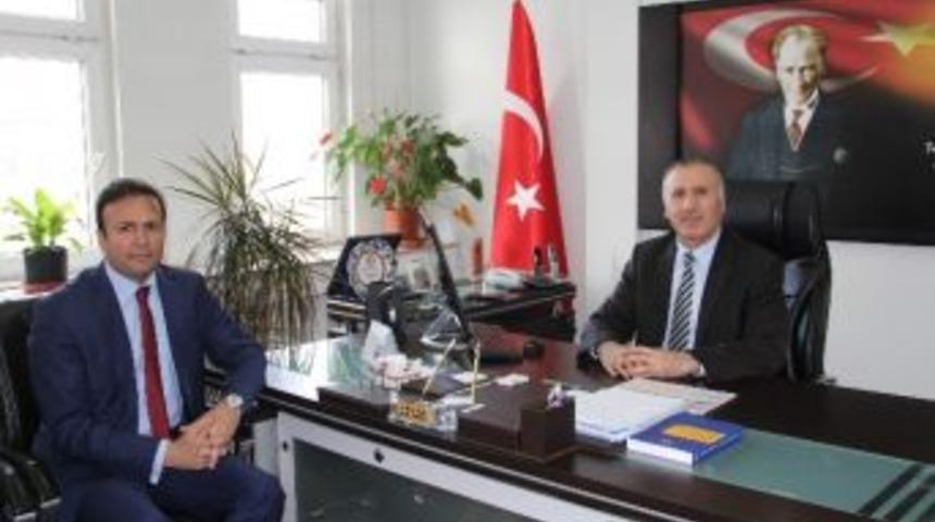 Karaca, Sağlık M&uuml;d&uuml;r&uuml; Y&uuml;cel&rsquo;i Ziyaret Etti