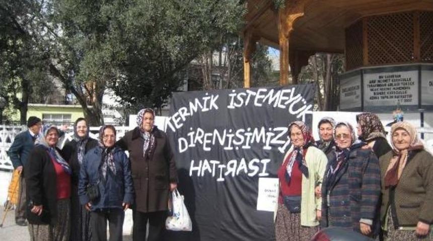 Gerze'deki Termik Santralde Zafer &Ccedil;evrecilerin