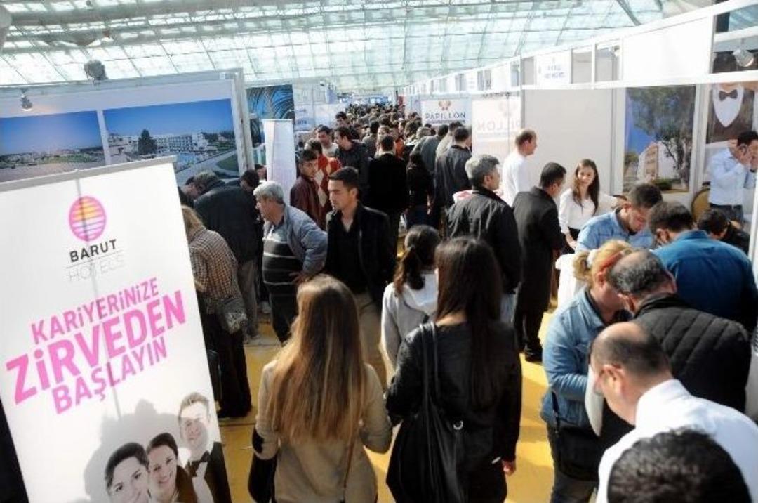 Anif2015-antalya İstihdam Fuarı Cam Piramit&rsquo;te A&ccedil;ıldı