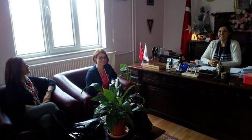 K&ouml;kt&uuml;rk Ve Şekerci&rsquo;den Başkan G&uuml;neş&rsquo;e Ziyaret