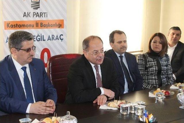 Eski Sağlık Bakanı Akdağ, Kastamonu’da 2