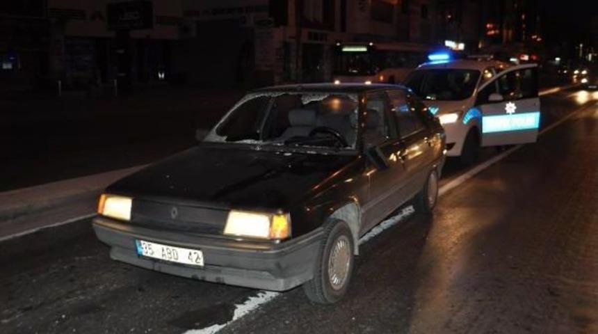Otomobilin &Ccedil;arptığı Yaya Ağır Yaralandı