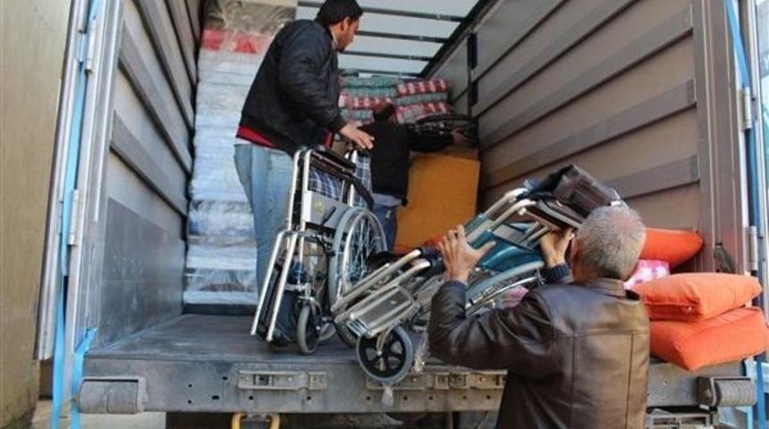 Tuzla Belediyesi&rsquo;nin 42. Yardım Tırı Kırıkhan&rsquo;da