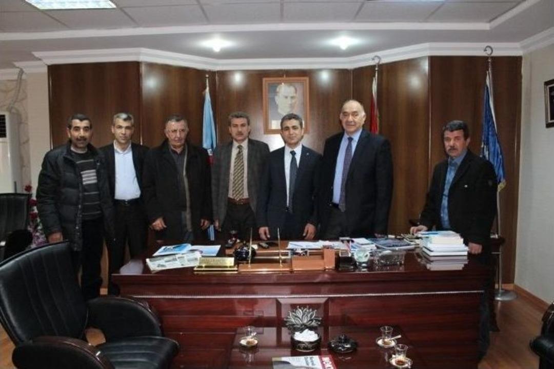 Ak Parti Van Milletvekili Aday Adayı Şahin, Tes-iş Ve Şeker-iş Ziyareti