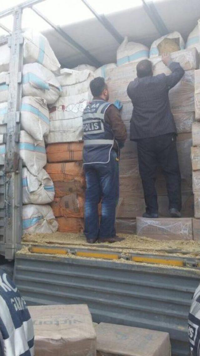 Gaziantep'te 250 Bin Paket Kaçağı Sigara Ele Geçirildi