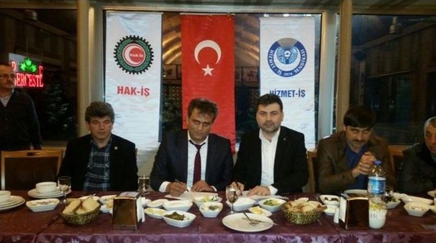 Kaynaşlı Belediyesinde Toplu İş S&ouml;zleşmesi İmzalandı