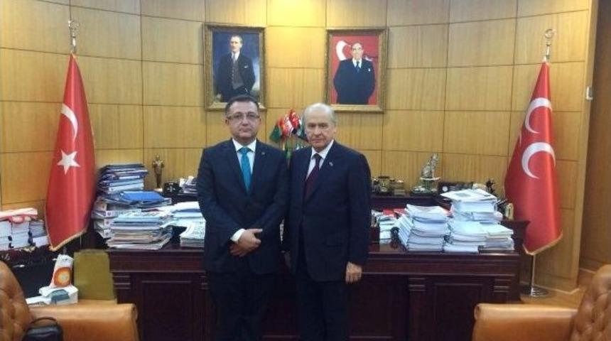 Devlet Bah&ccedil;eli İle G&ouml;r&uuml;şt&uuml;ler