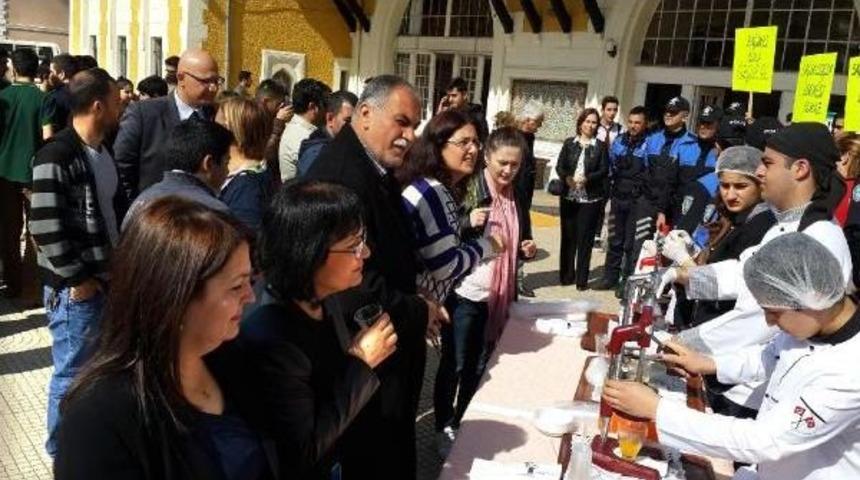 'sigara Değil Portakal Suyu I&ccedil;' Kampanyası