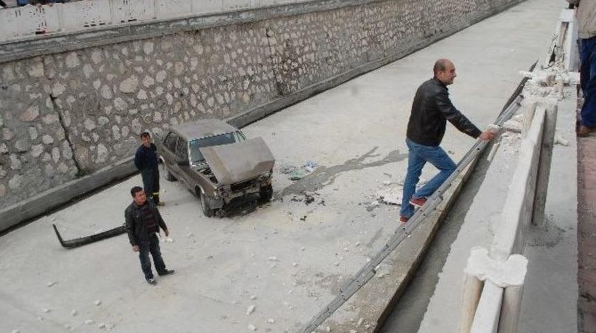 Virajı Alamayınca &Ccedil;aya U&ccedil;tu