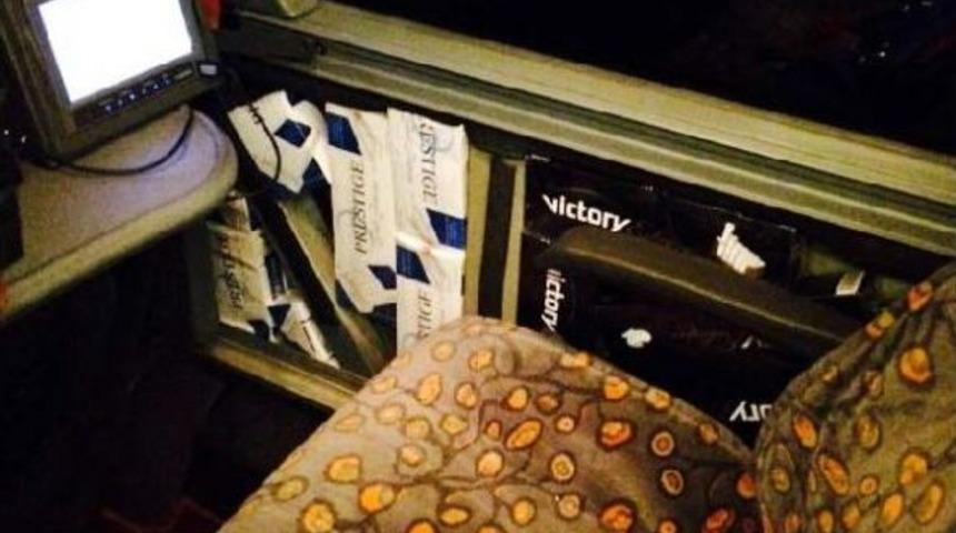 Tokat&rsquo;Ta Bin 5 Bin 100 Paket Ka&ccedil;ak Sigara Ele Ge&ccedil;irildi