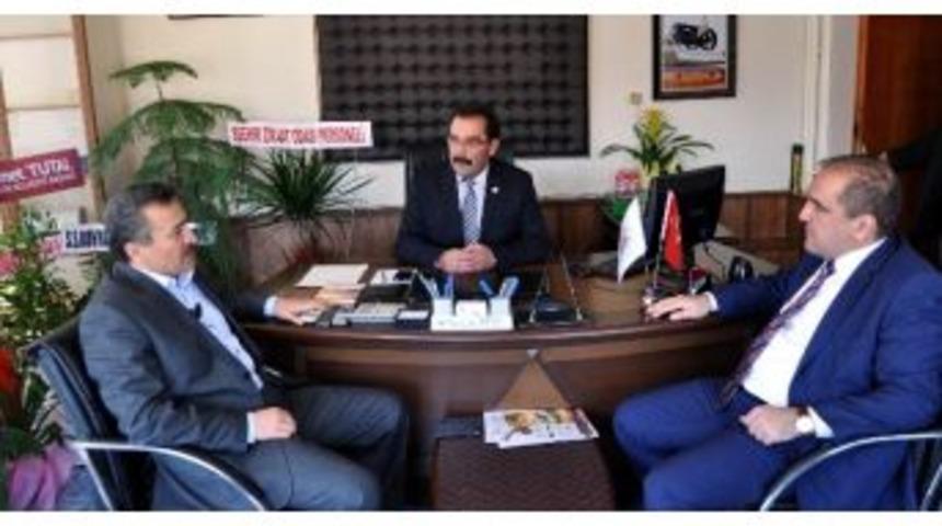 Başkan Tutal&rsquo;dan Ziraat Odası Başkanına Ziyaret