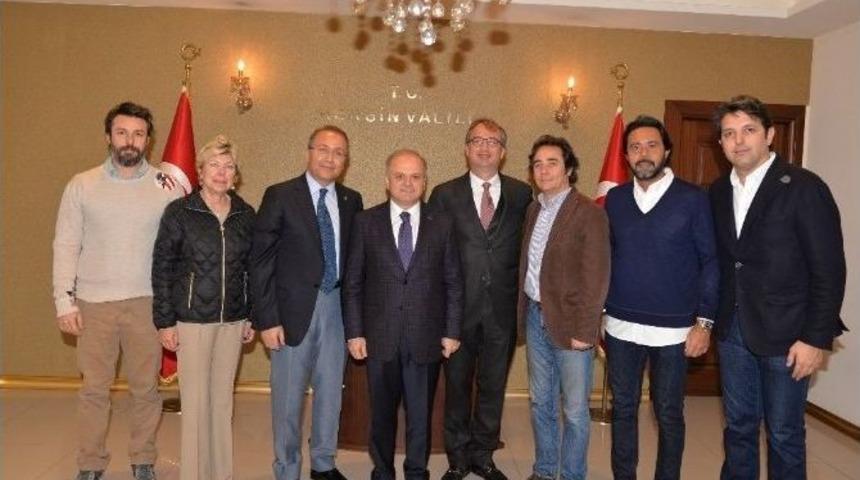Vali &Ccedil;akacak Tenis Milli Takımı&rsquo;na Başarılar Diledi