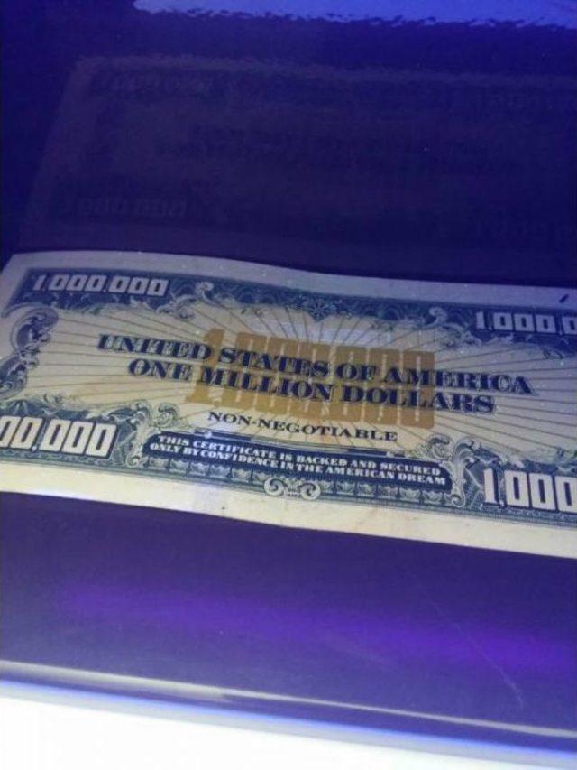 1 Milyon Dolarlık Banknotla Yakalanan 2 Kişi Serbest