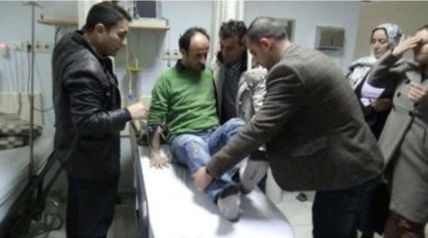 Vedaş G&ouml;revlilerine Saldırı: &Uuml;&ccedil; Yaralı