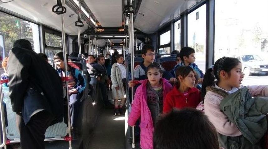 &Ouml;ğrencilere Tramb&uuml;s Eğitimi