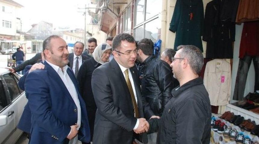 Keskin G&ouml;lyaka&rsquo;da Ziyaretlerde Bulundu