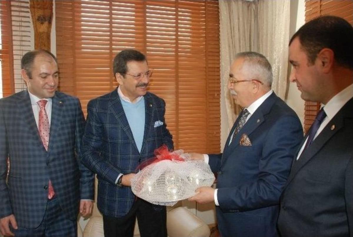 Tobb Başkanı Hisarcıklıoğlu Tokat&rsquo;ta