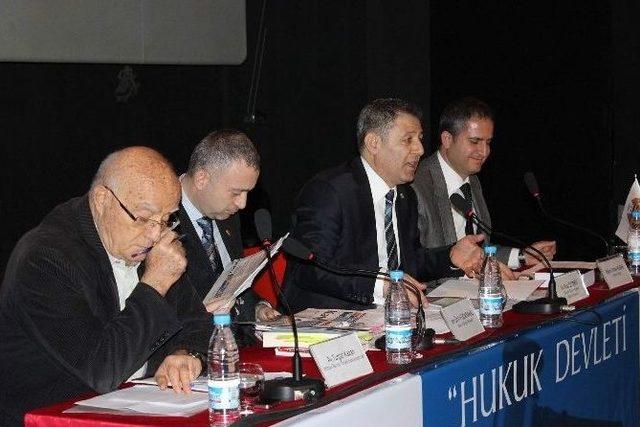 Eskişehir&rsquo;de "hukuk Devleti Ve Hukuk G&uuml;venliği" Paneli 3