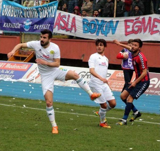 Zonguldak Kömürspor-Darıca Gençlerbirliği: 1-1