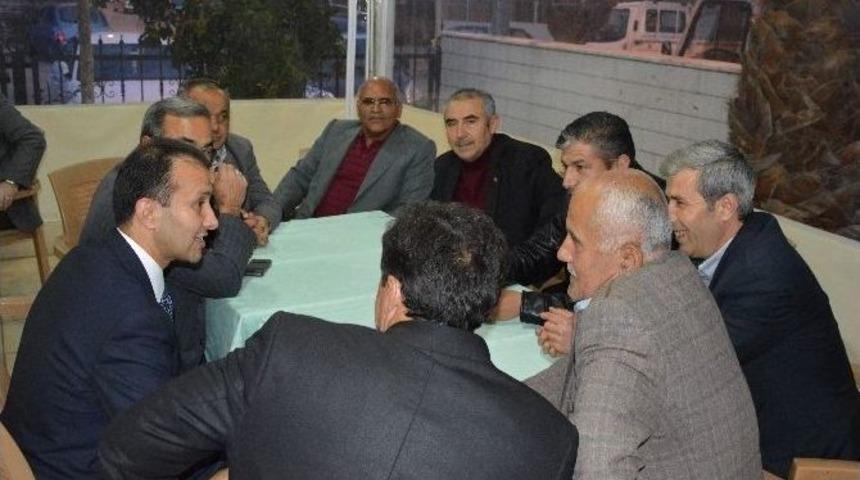 Hakan &Ccedil;ağlar Er&uuml;rker Nazilli Muhtarlarıyla Bir Araya Geldi