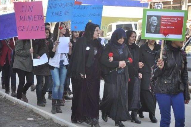 Yüksekova'da Kadınlardan Tefli Yürüyüş