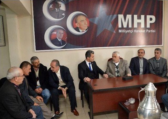 Mhp Aday Adayı Hakan Kalkan Doğanşehir’de