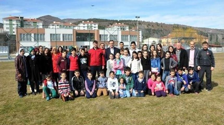 Kızılcahamam Belediye Başkanı G&uuml;ney, &Ouml;ğrencilerle Biraraya Geldi