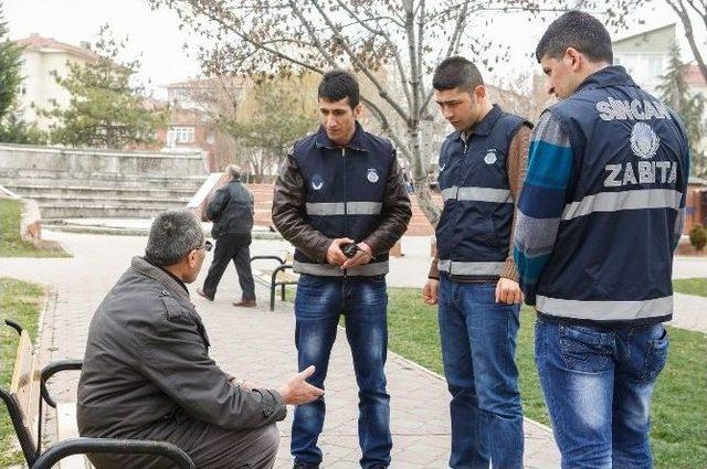 Sincan Zabıtası, Parkları Denetliyor 1