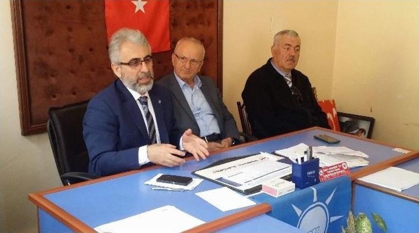 Milletvekili Aday Adayı K&uuml;&ccedil;&uuml;k&rsquo;ten K&ouml;pr&uuml;başı İl&ccedil;e Teşkilatı&rsquo;nı Ziyaret